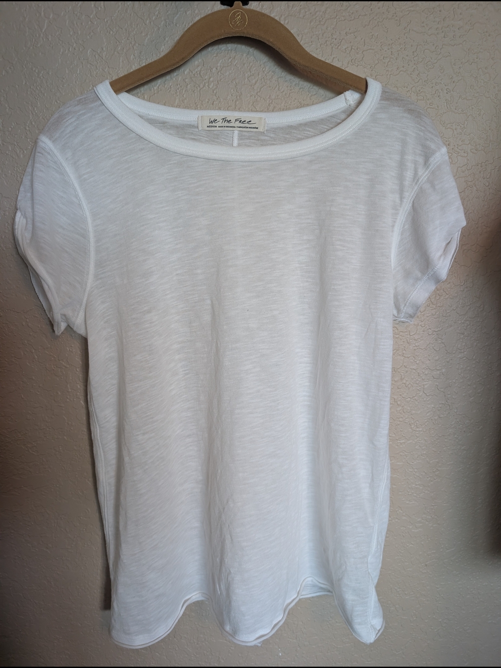 We The Free White Short Sleeve Crew Tee